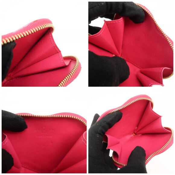 Louis Vuitton Monogram Vernis Porte Monnaie Coeur Coin Case - Picture 16 of 16